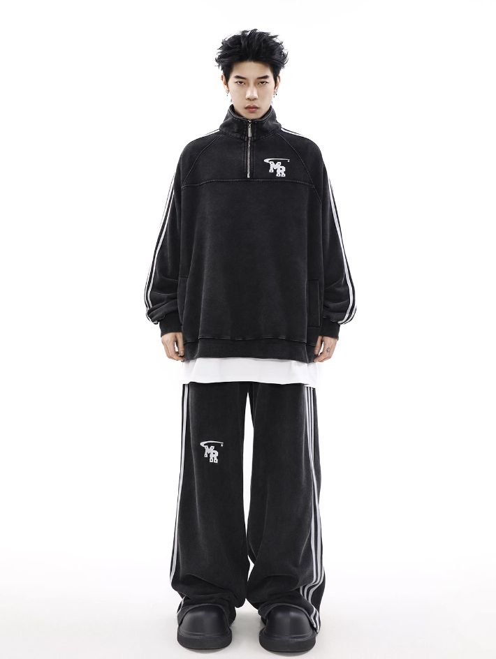 QS118A side line sweat pants