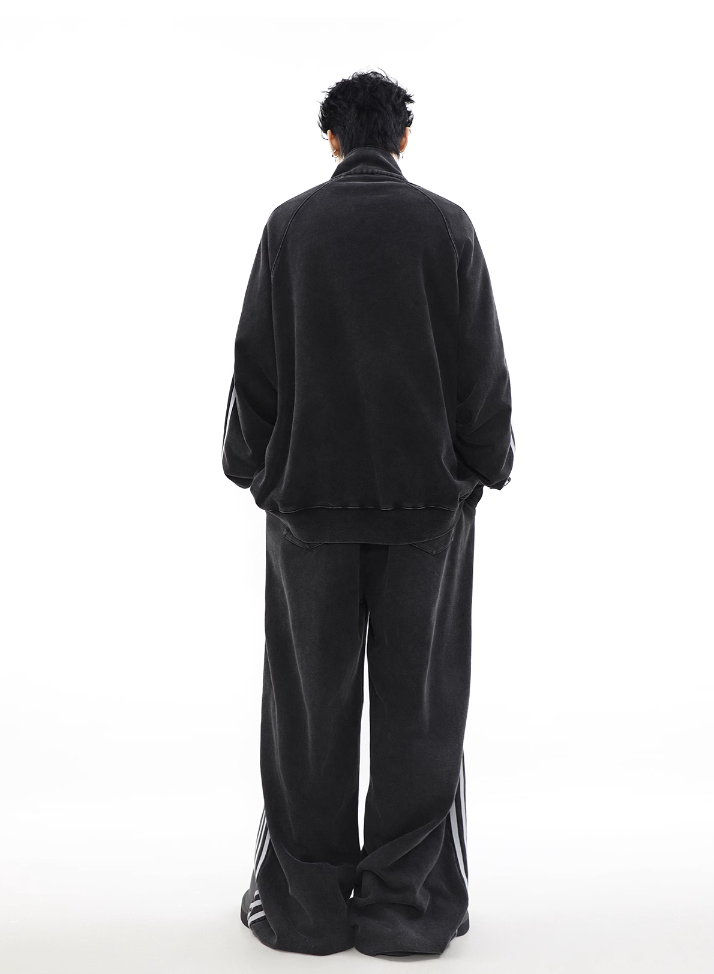 QS118A side line sweat pants
