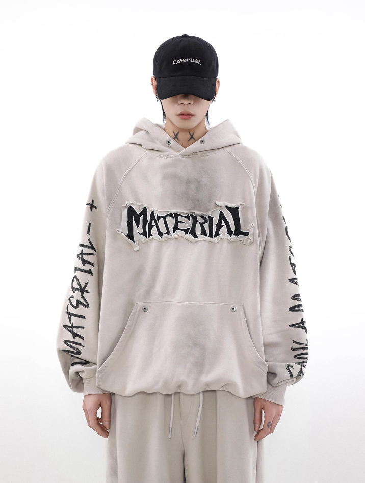 QS154A "MATERIAL" hoodie