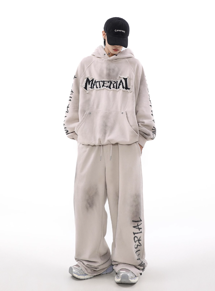 QS154A "MATERIAL" hoodie