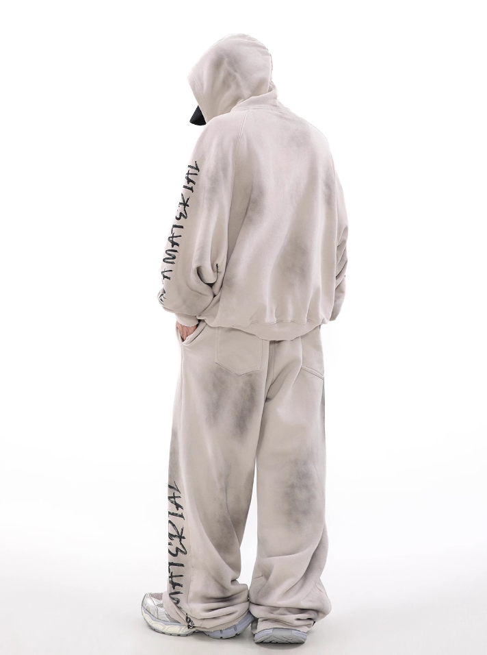 QS154A "MATERIAL" hoodie