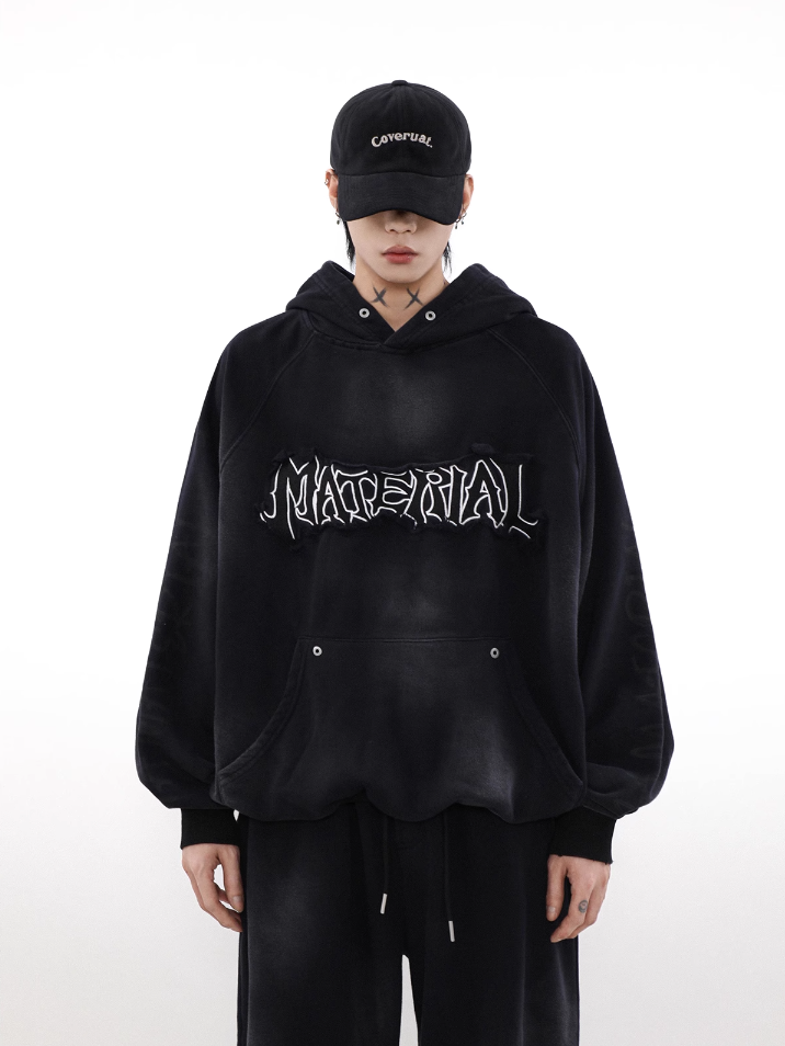 QS154A "MATERIAL" hoodie