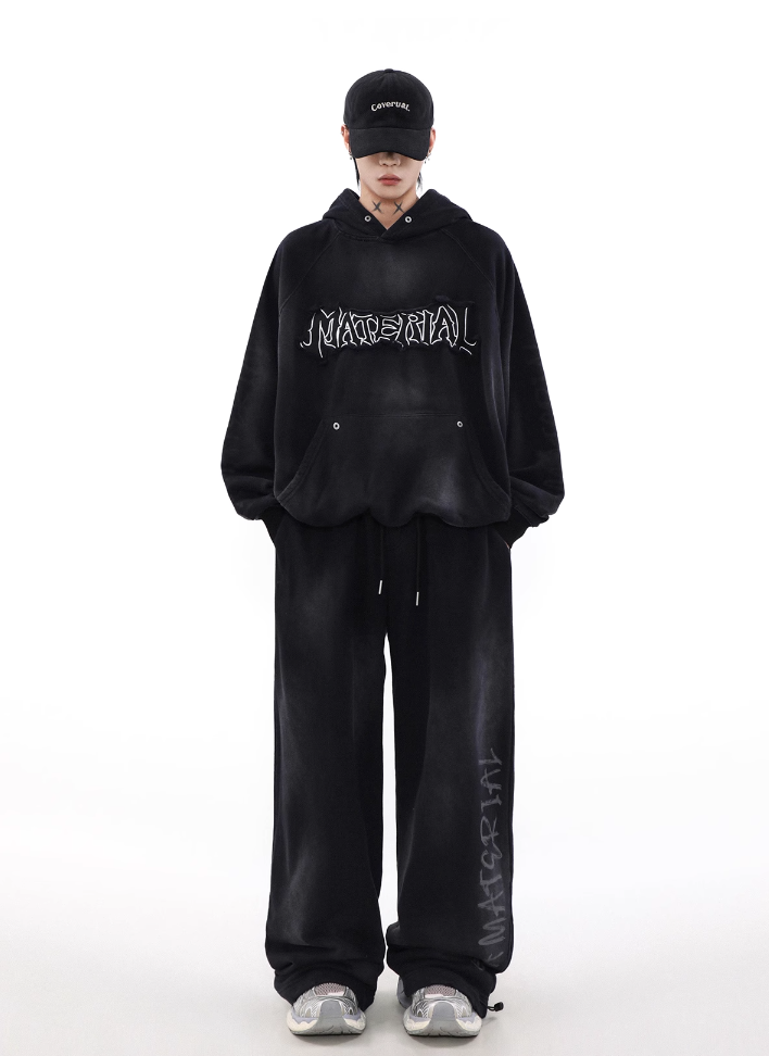 QS154A "MATERIAL" hoodie