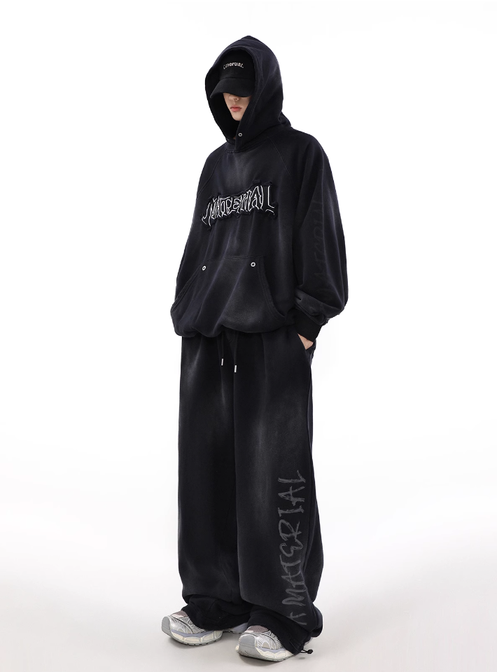 QS154A "MATERIAL" hoodie