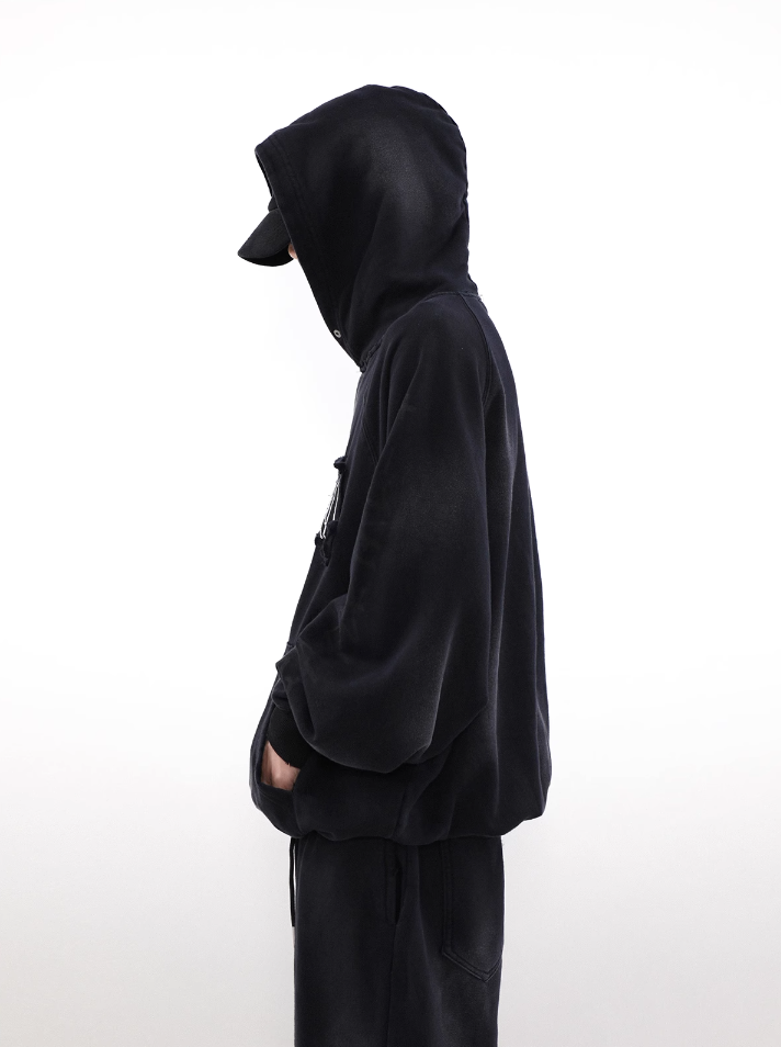 QS154A "MATERIAL" hoodie