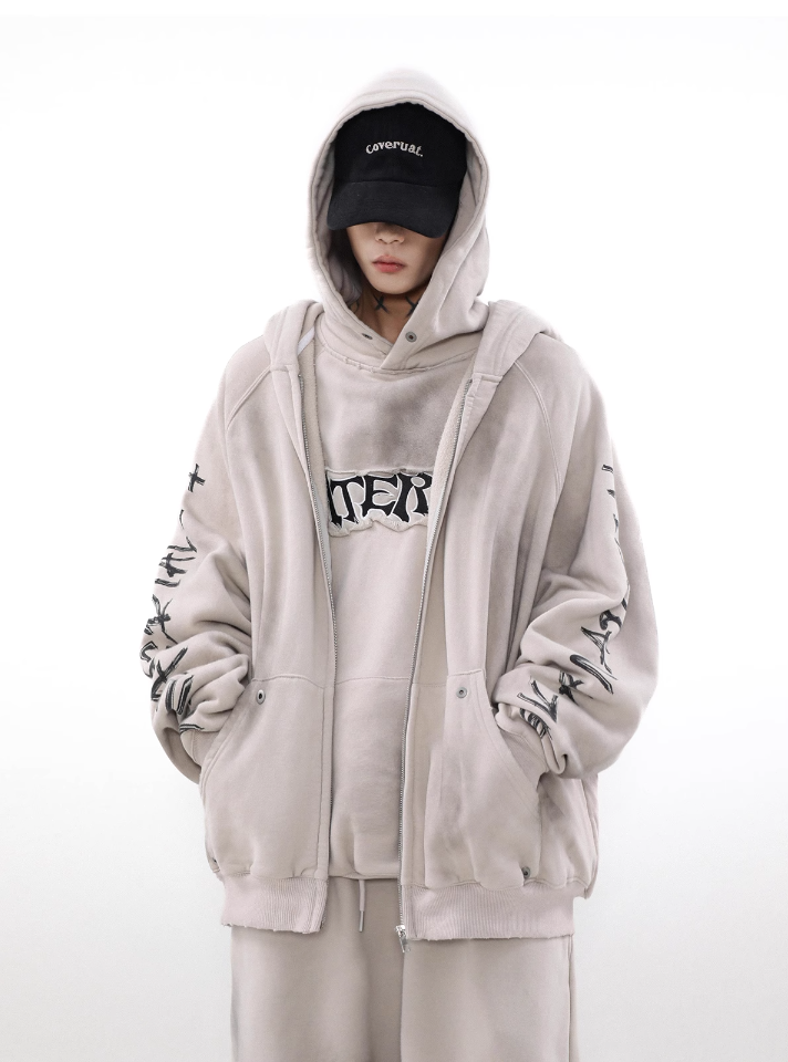 QS155A zip hoodie