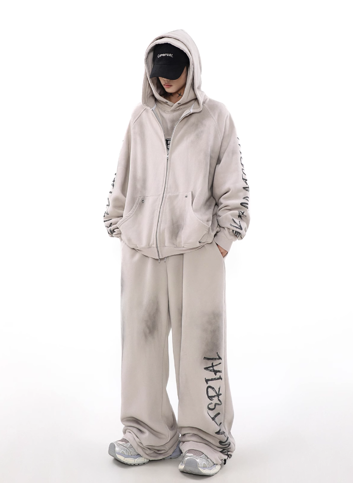 QS155A zip hoodie