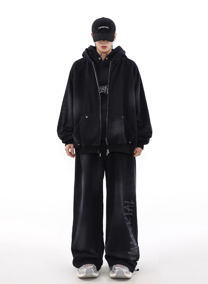 QS155A zip hoodie