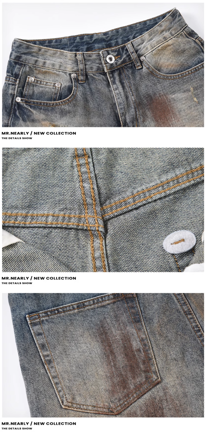 QS547A dirty denim