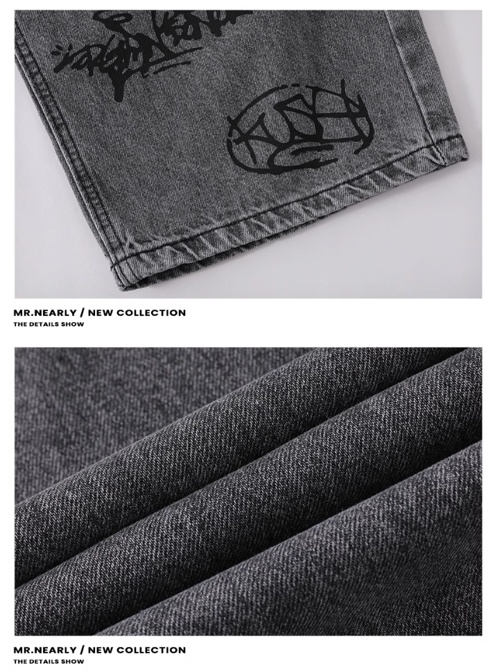 QS619A paint denim