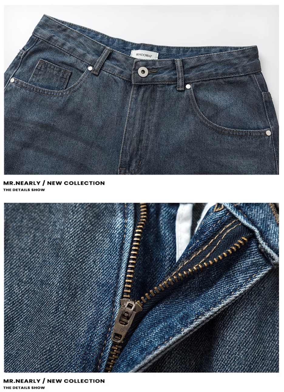 QS709A damage denim