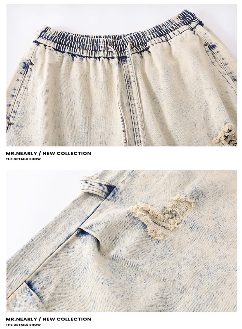 QS738A wash denim