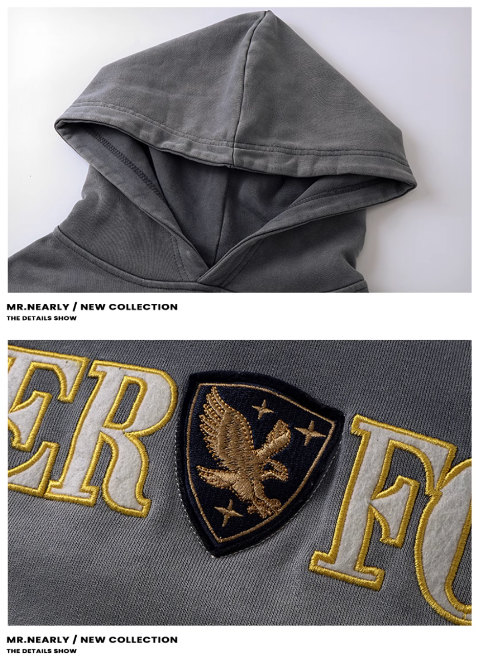 QS968A embroidery hoodie
