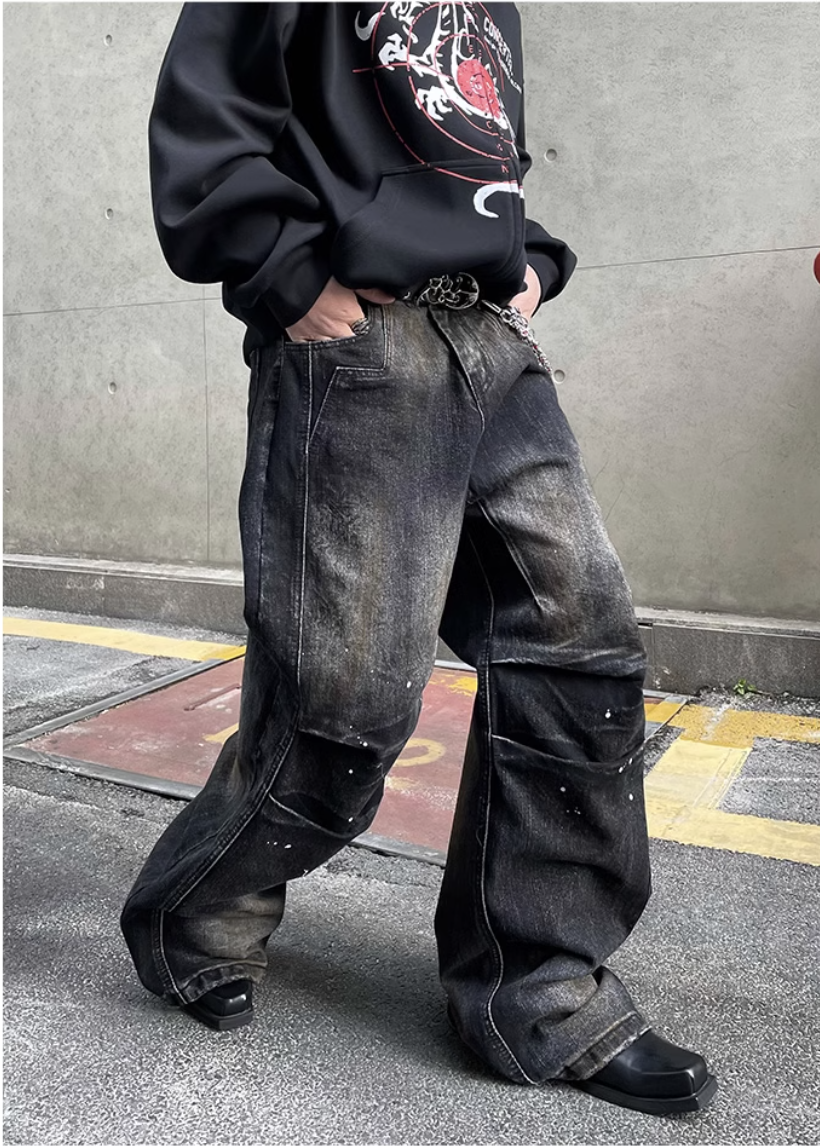 QS295B dirty denim