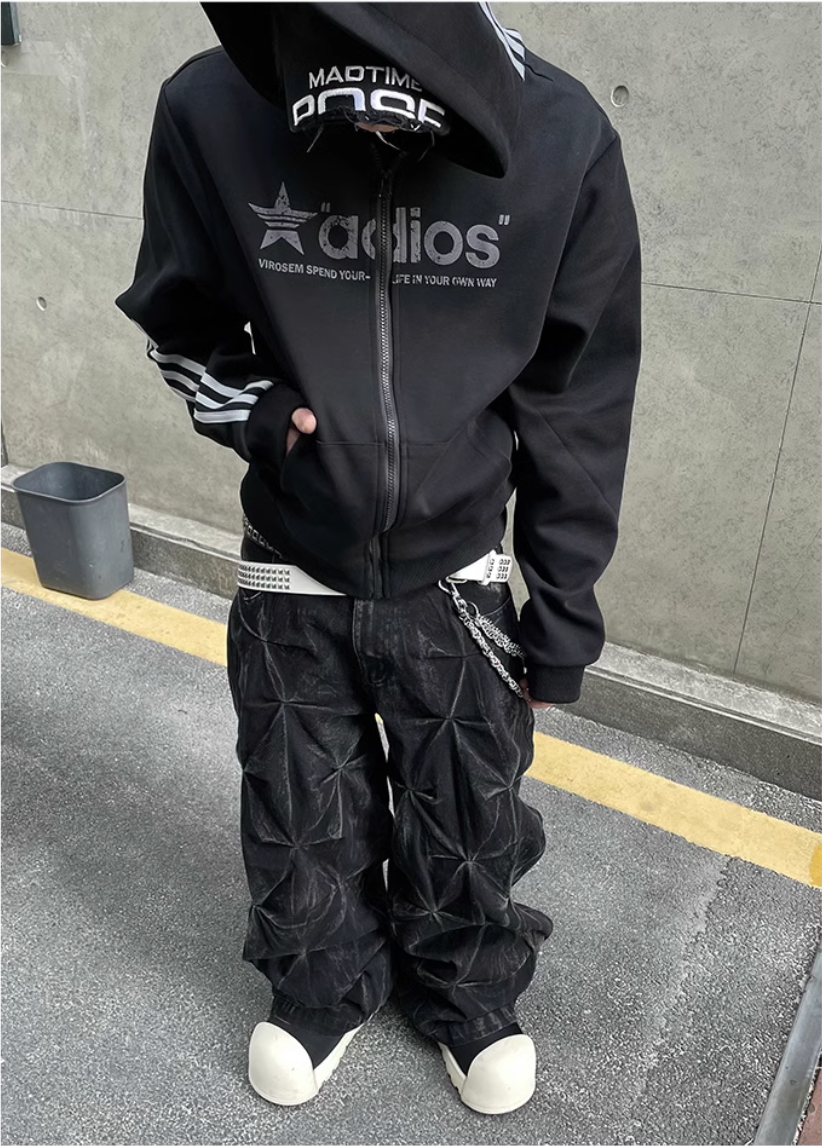 QS299B zip hoodie