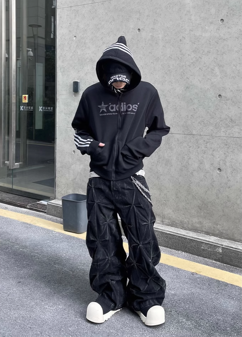QS299B zip hoodie