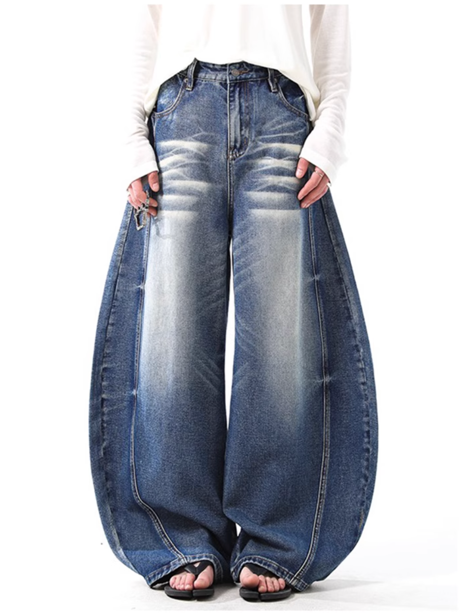 QS380B wash denim