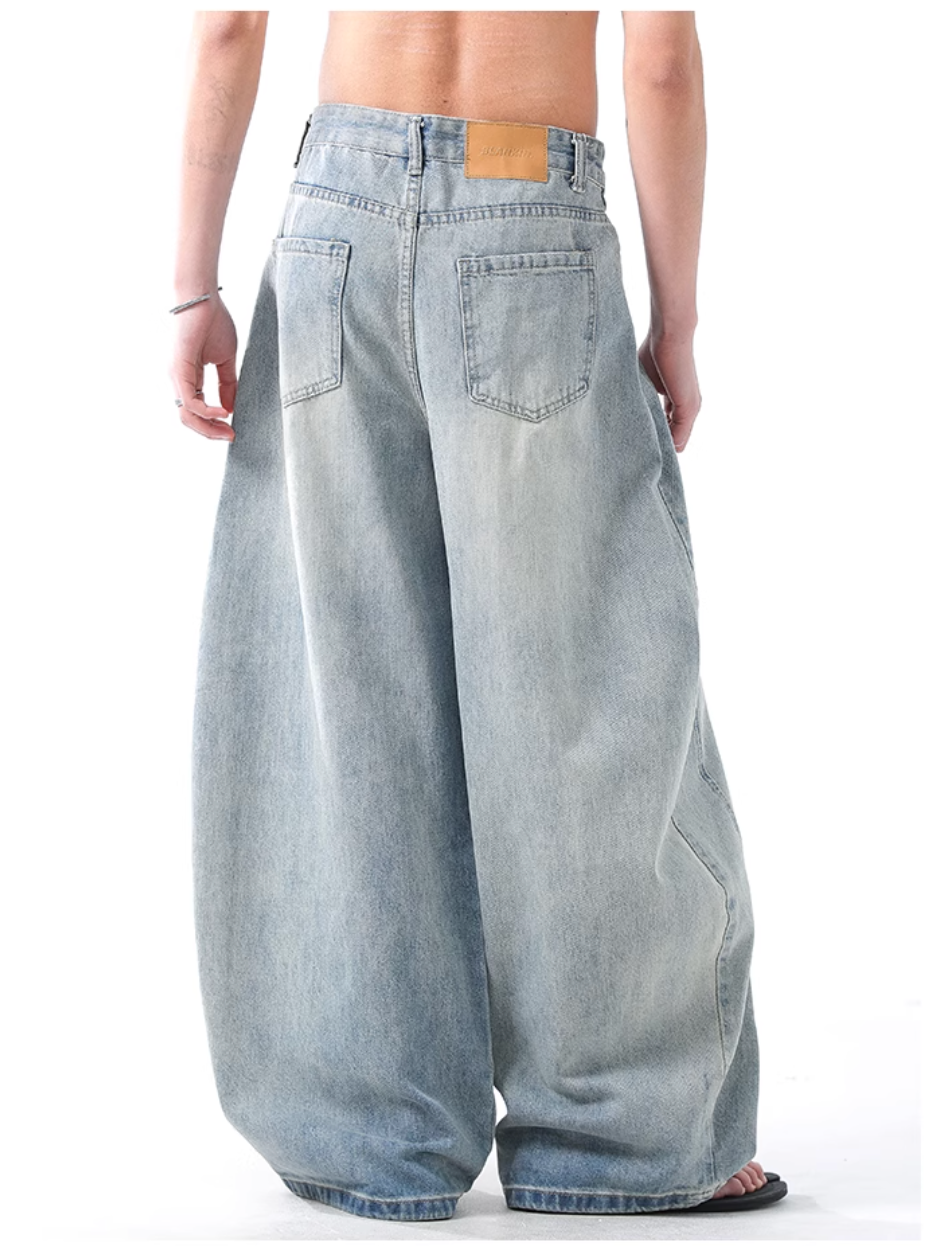 QS380B wash denim