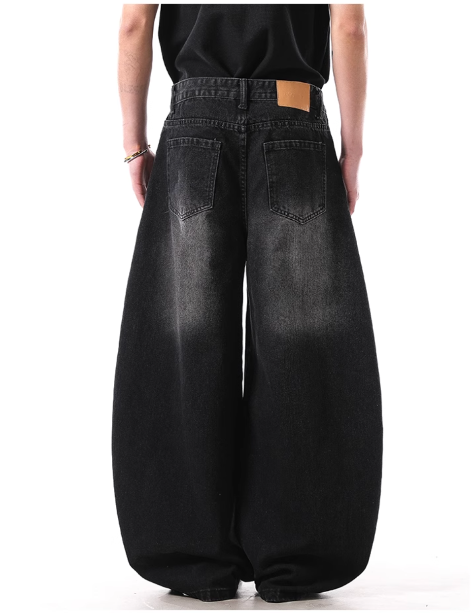 QS380B wash denim