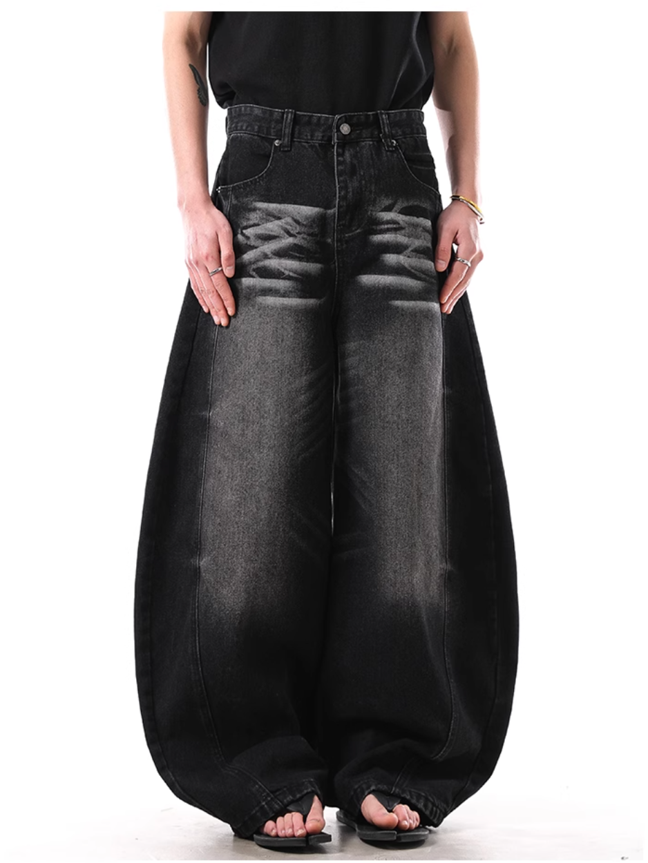 QS380B wash denim