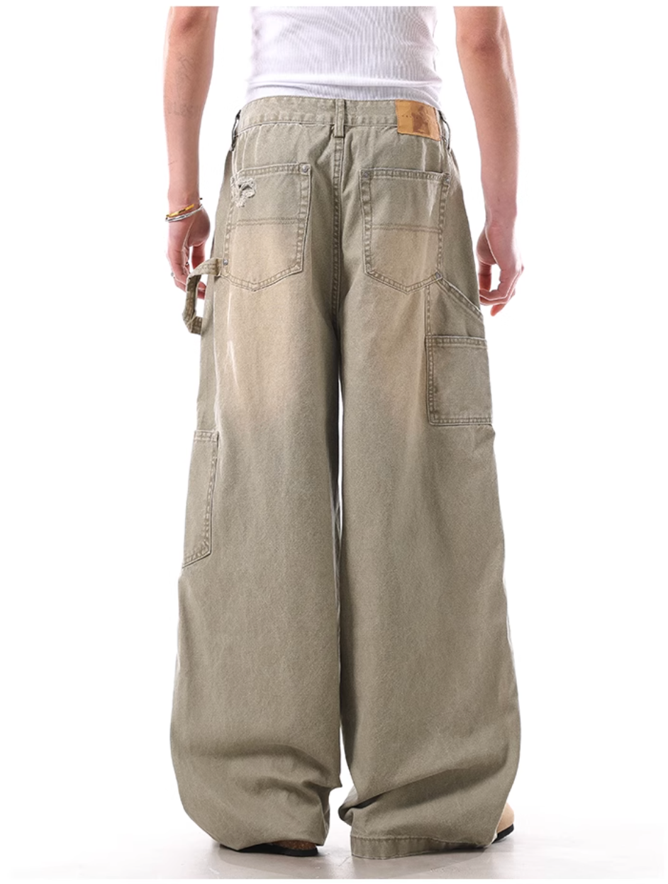 QS388B wash denim