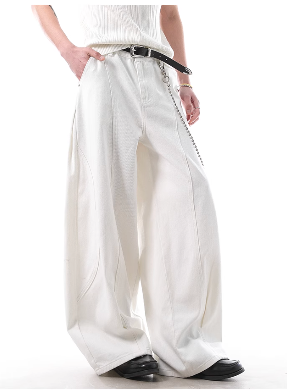 QS407B wide denim