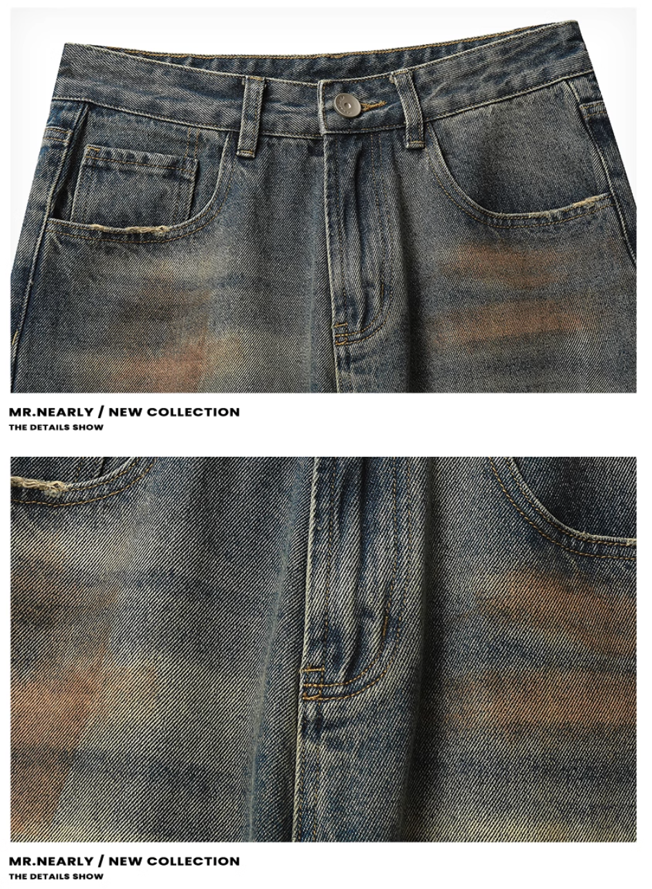 QS408B denim shorts