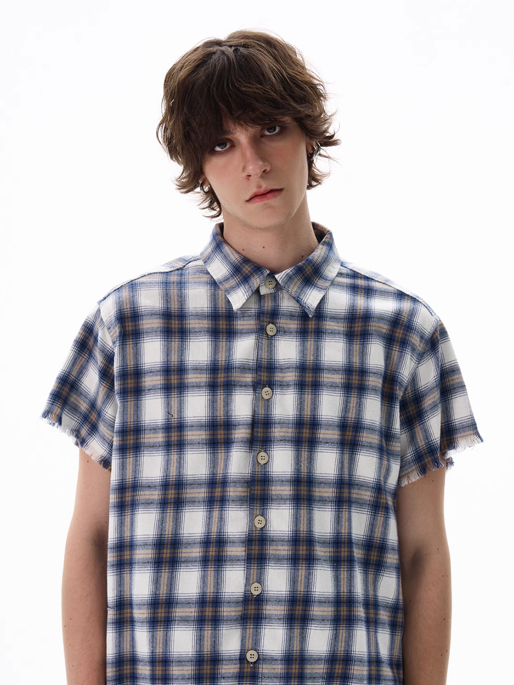 QS410B check shirts