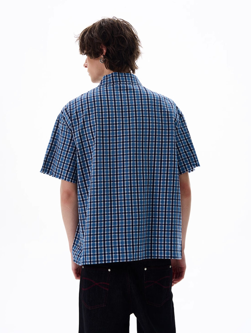 QS411B check shirts