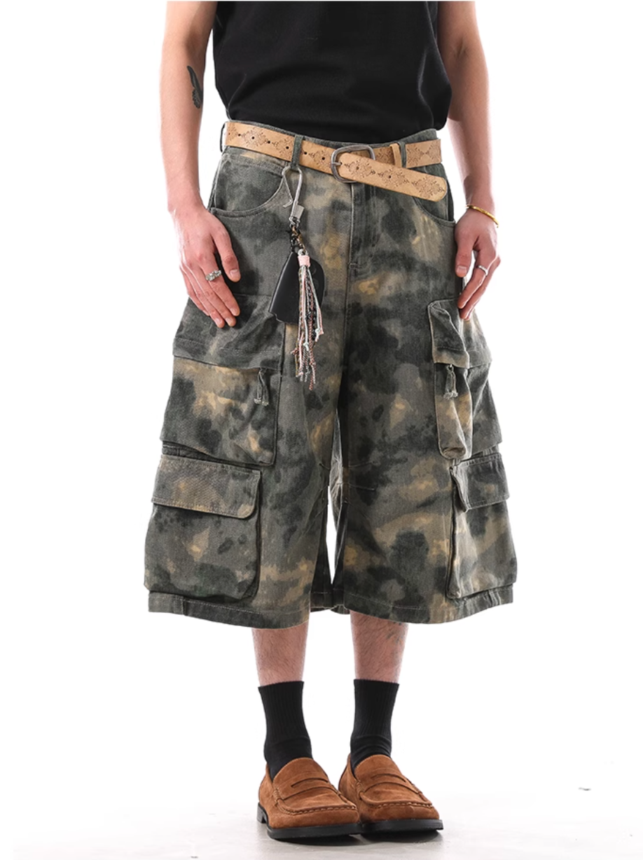 QS434B camouflage shorts