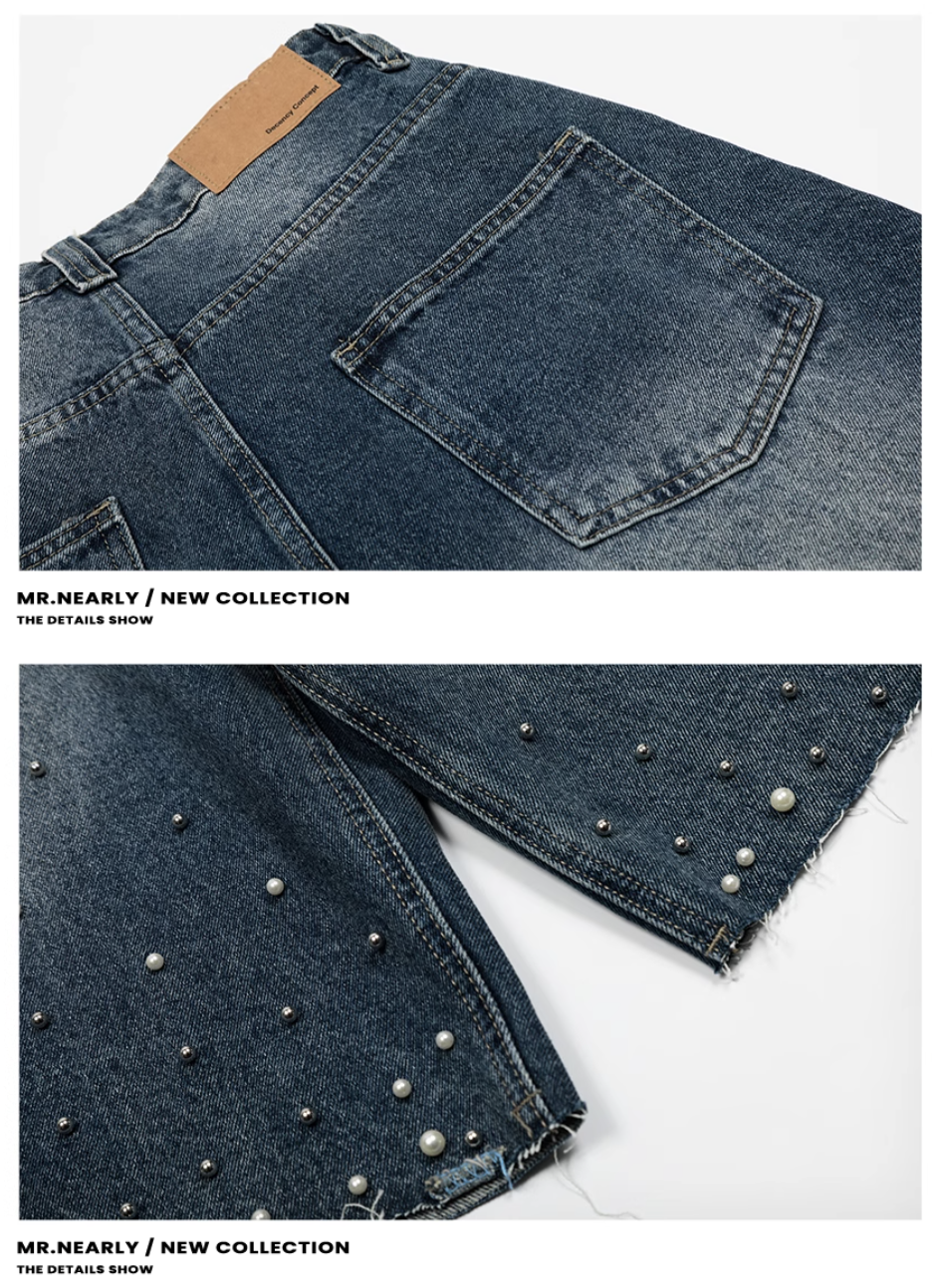 QS440B denim shorts