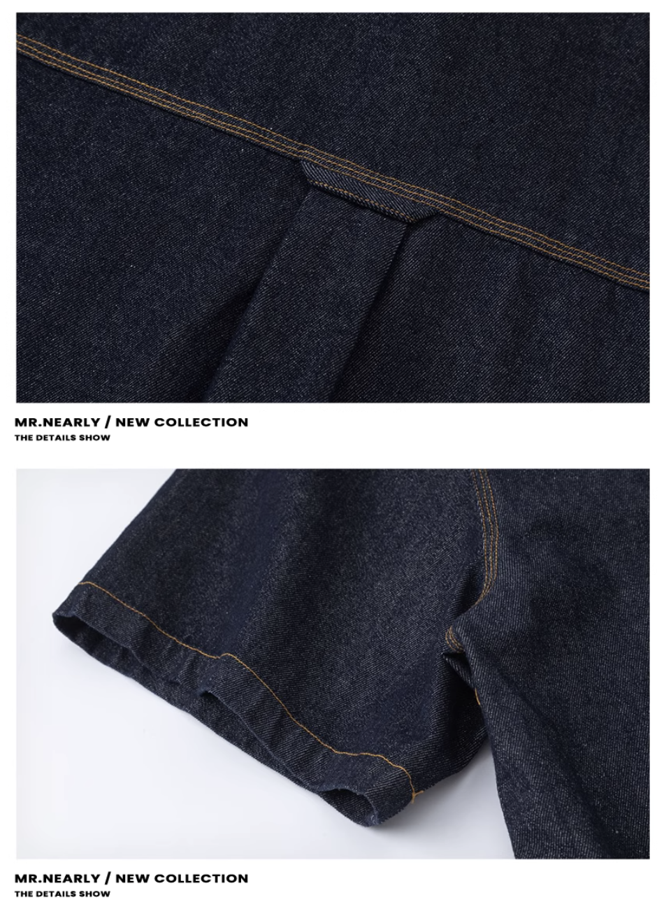 QS446B denim shirts