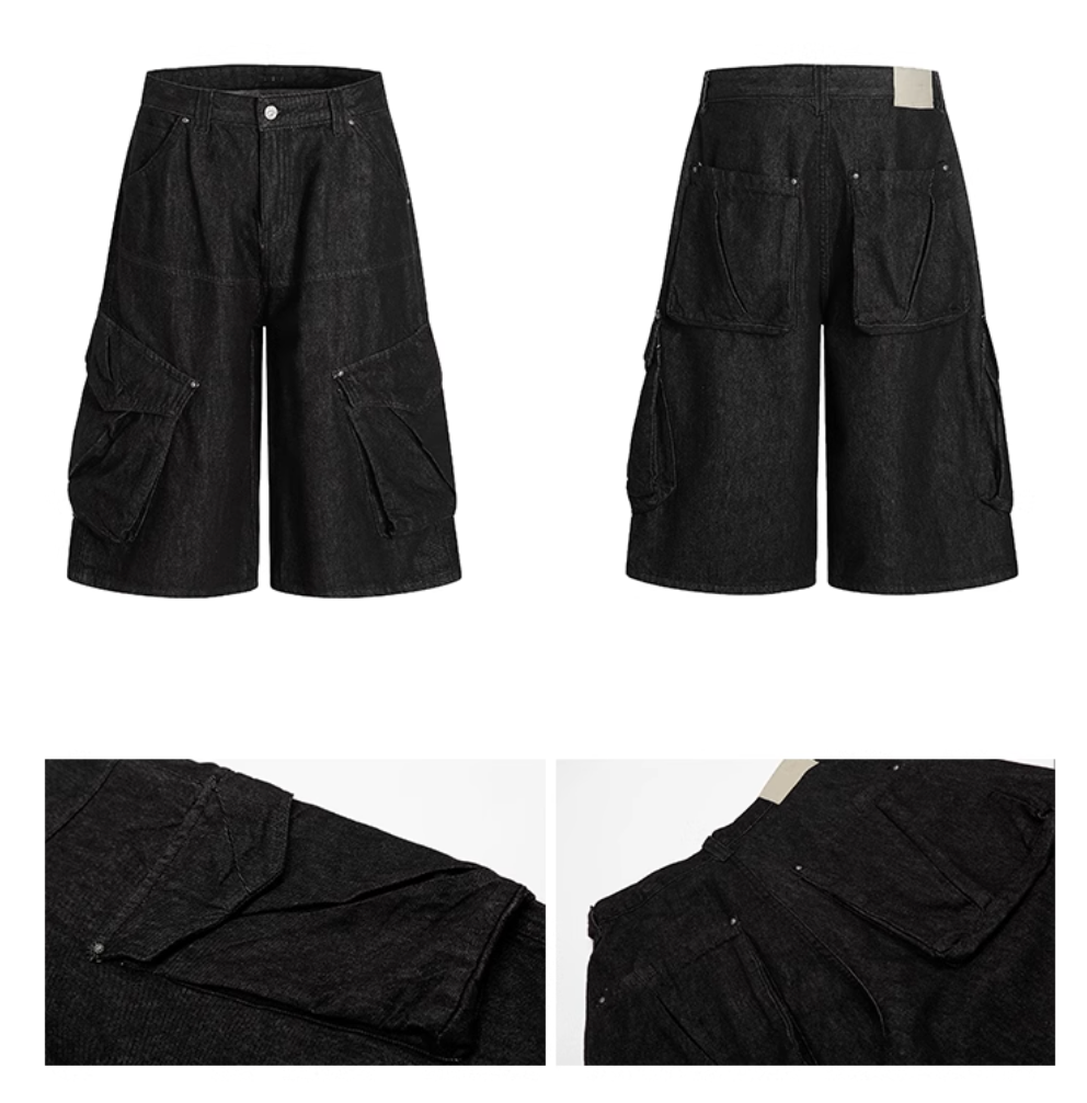 QS447B denim shorts