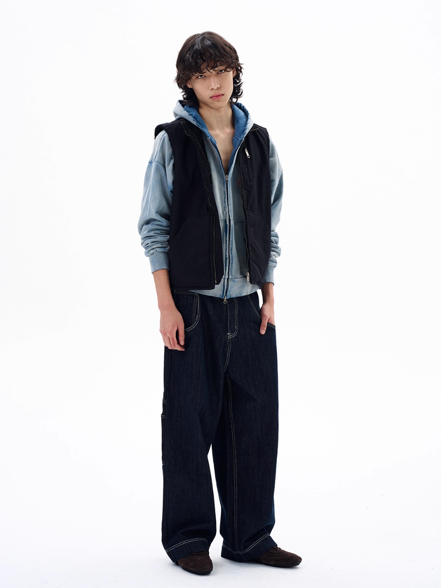 QS639B wide denim