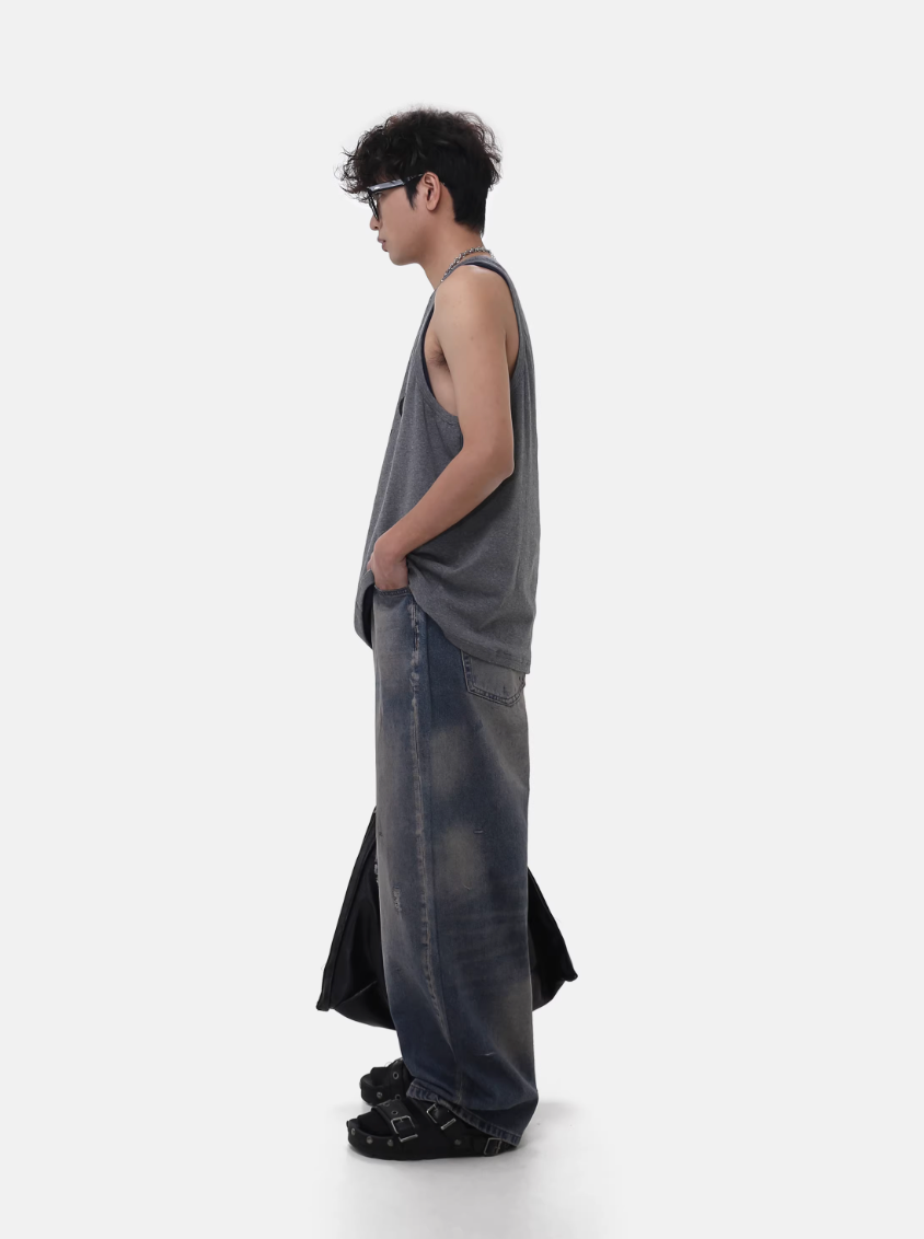 QS769B wash denim