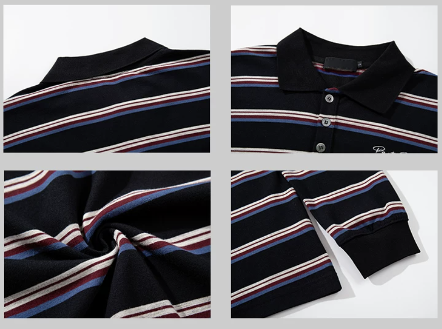 QS885B L/S polo
