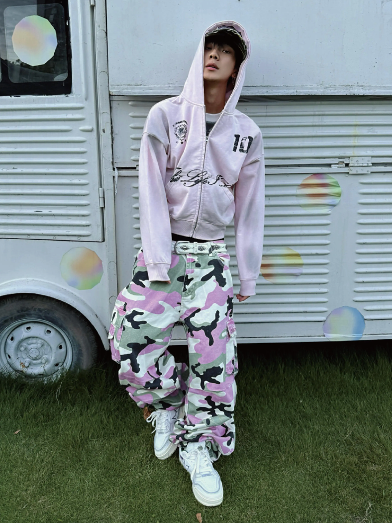QS922B zip hoodie