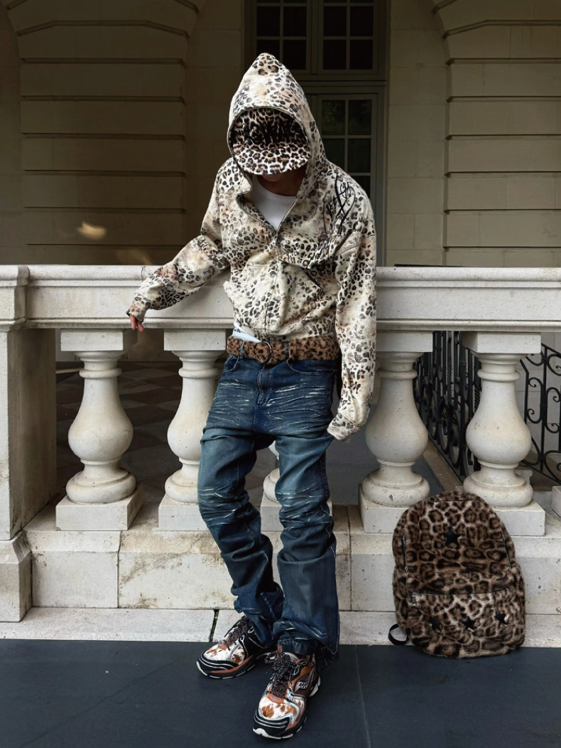 QS923B zip hoodie