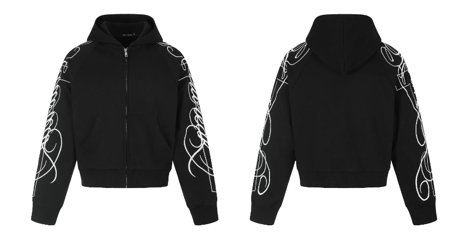 QS924B zip hoodie