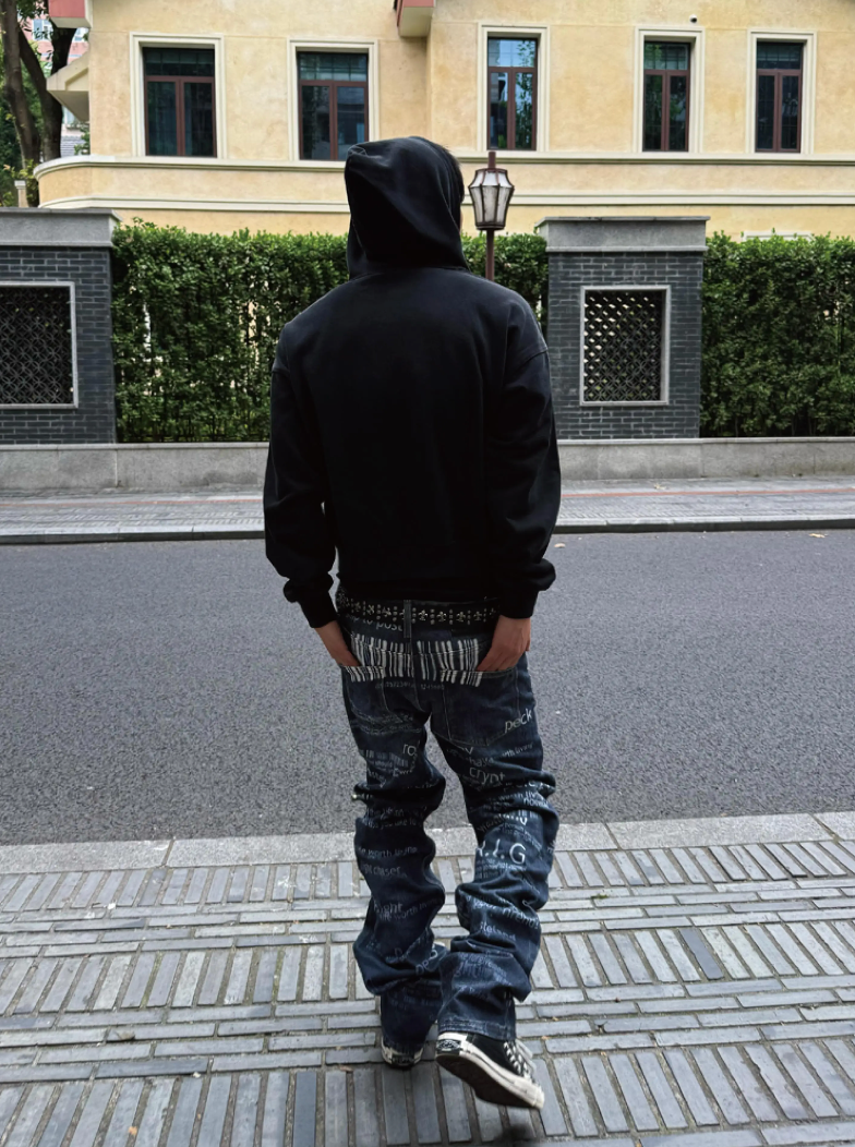 QS925B zip hoodie