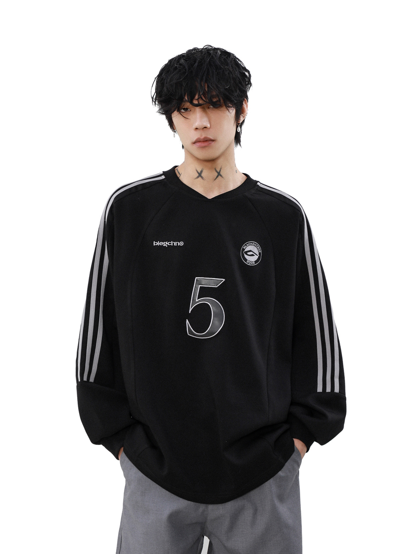 QS320B uniform L/S tee