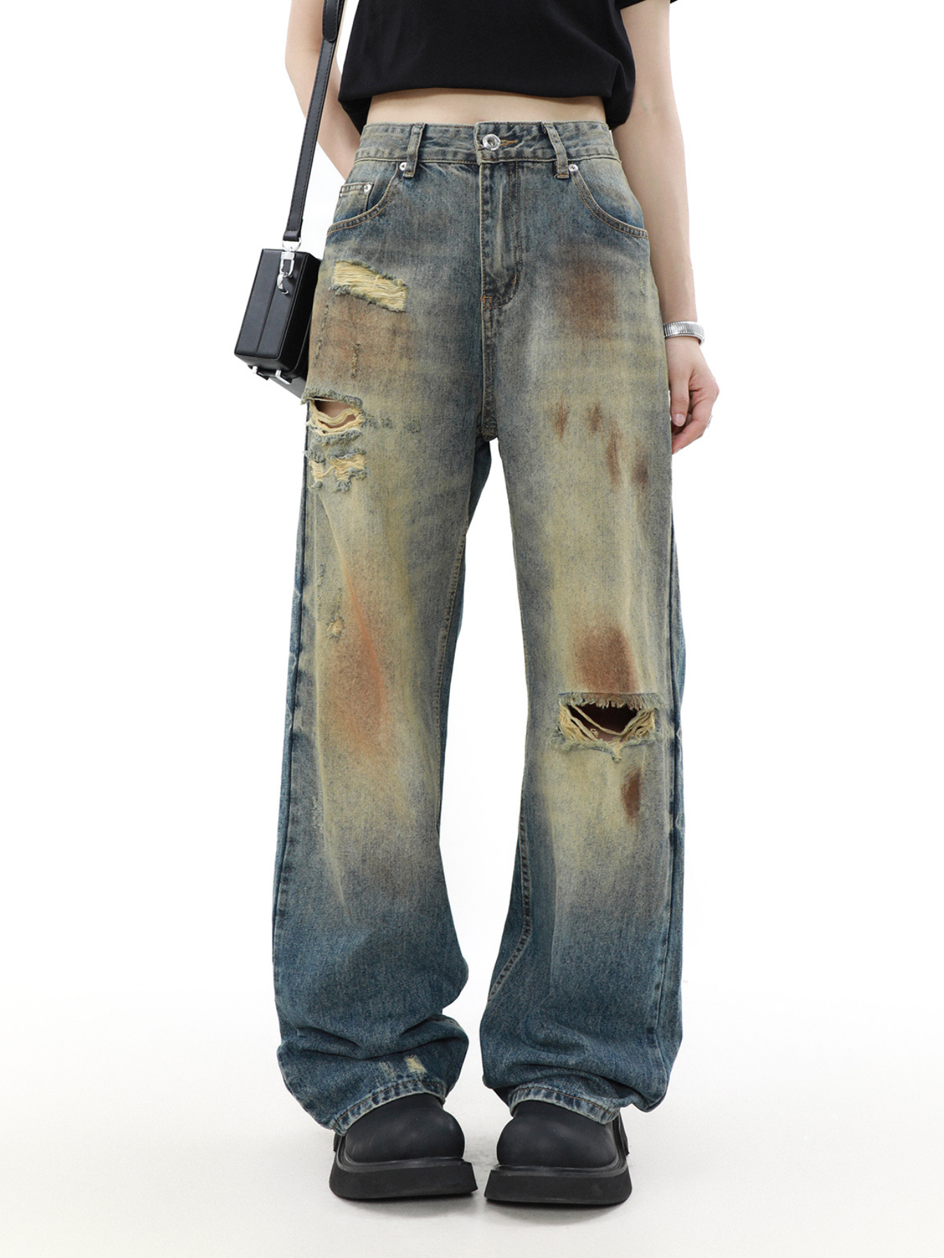 QS547A dirty denim