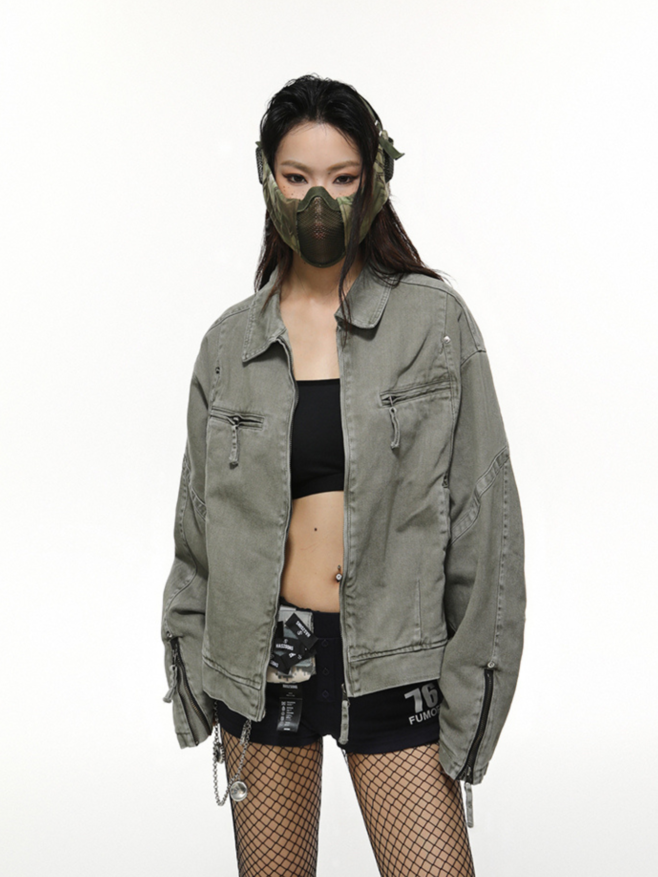 QS301B retro wash jacket