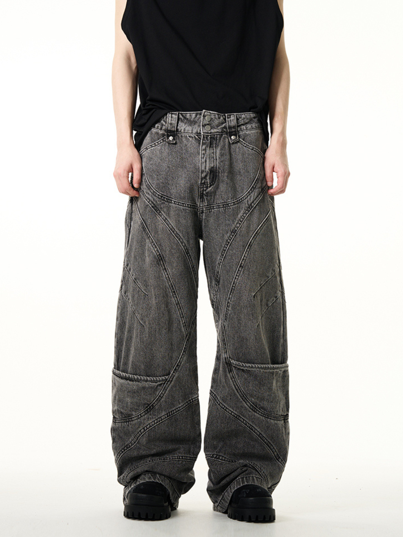 QS693A wide denim