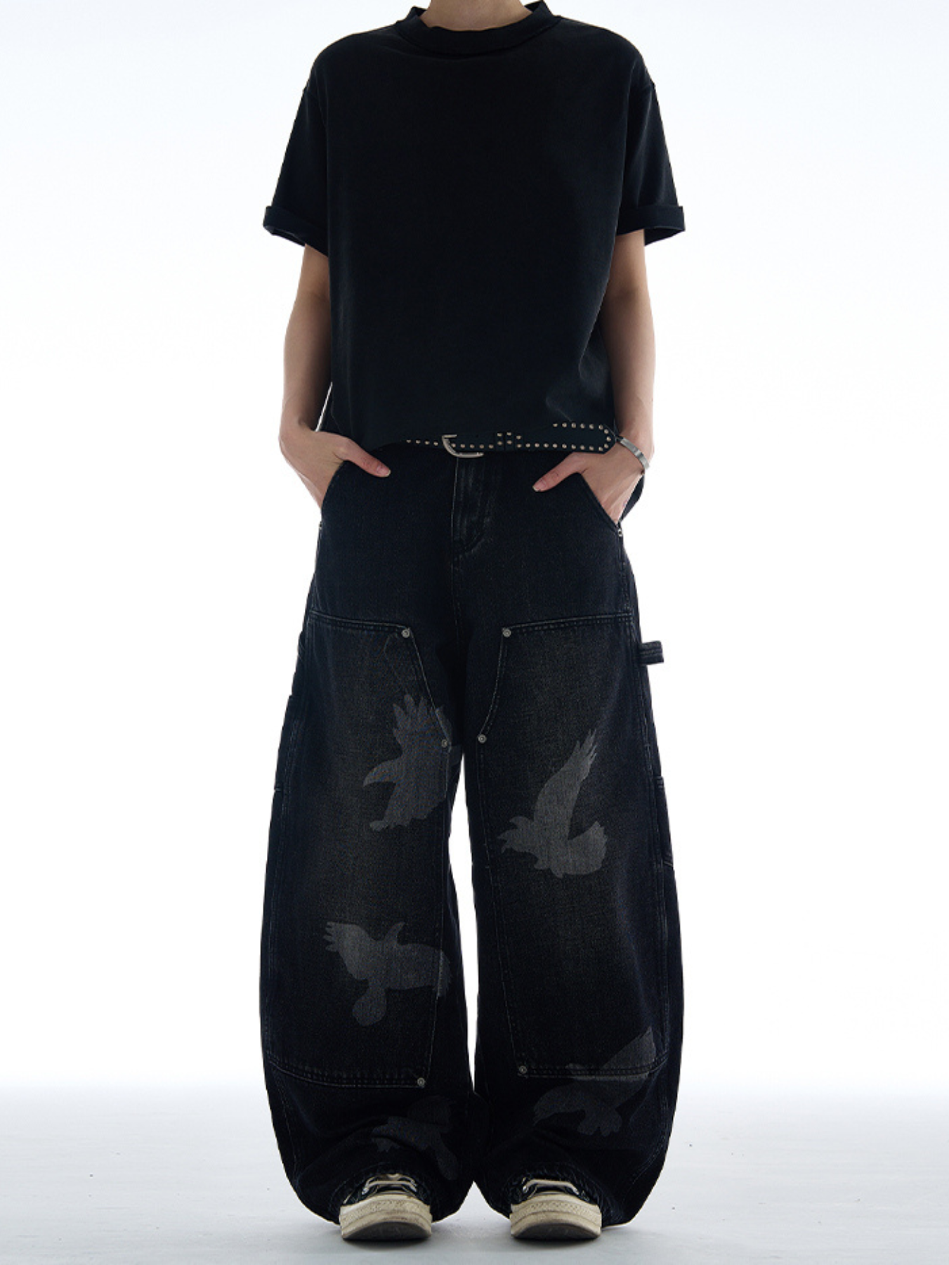 QS401B wide denim