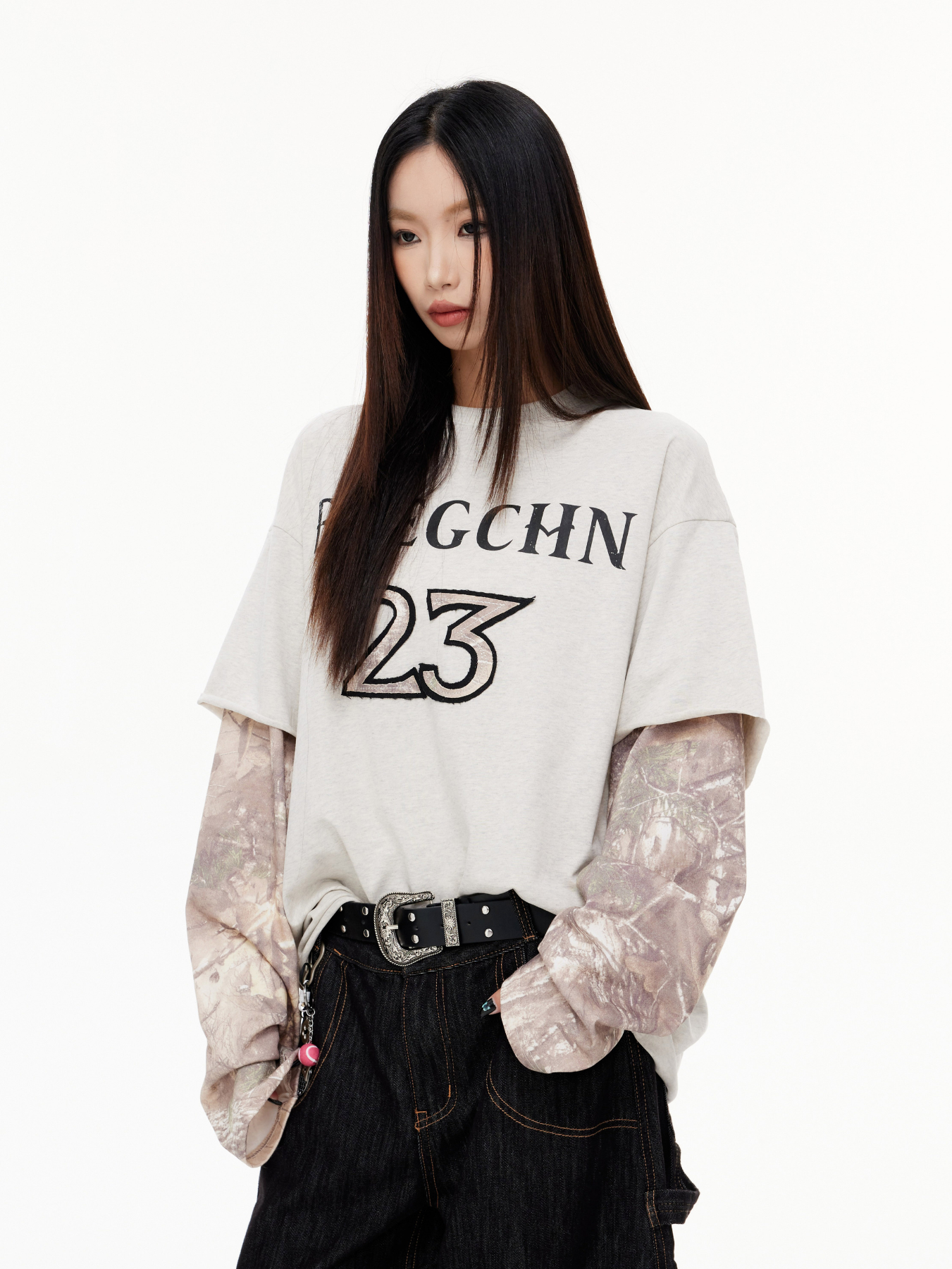 QS267B layered L/S tee