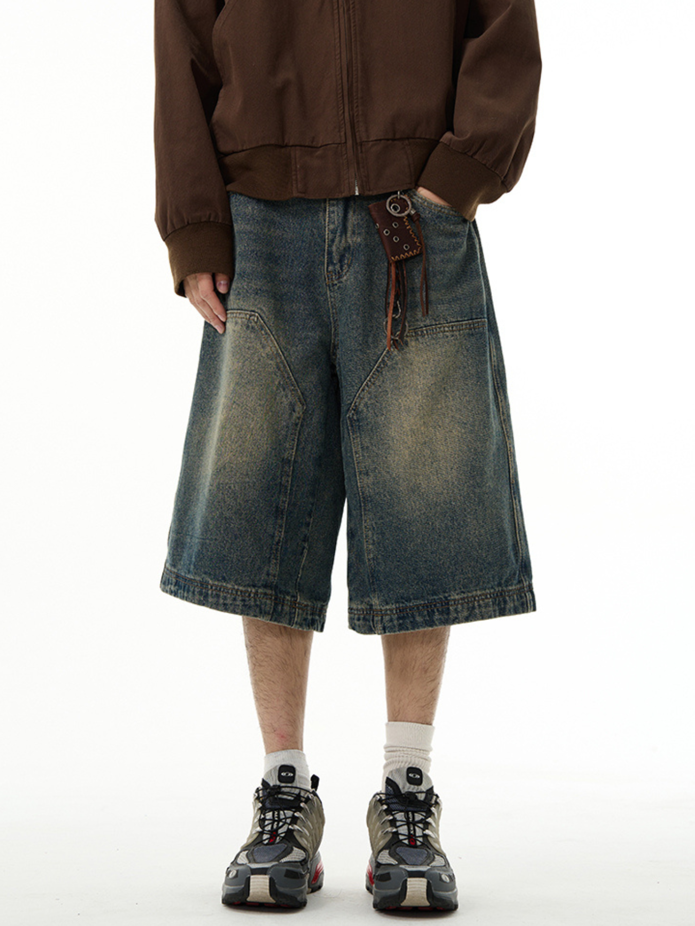 QS756A denim short pants