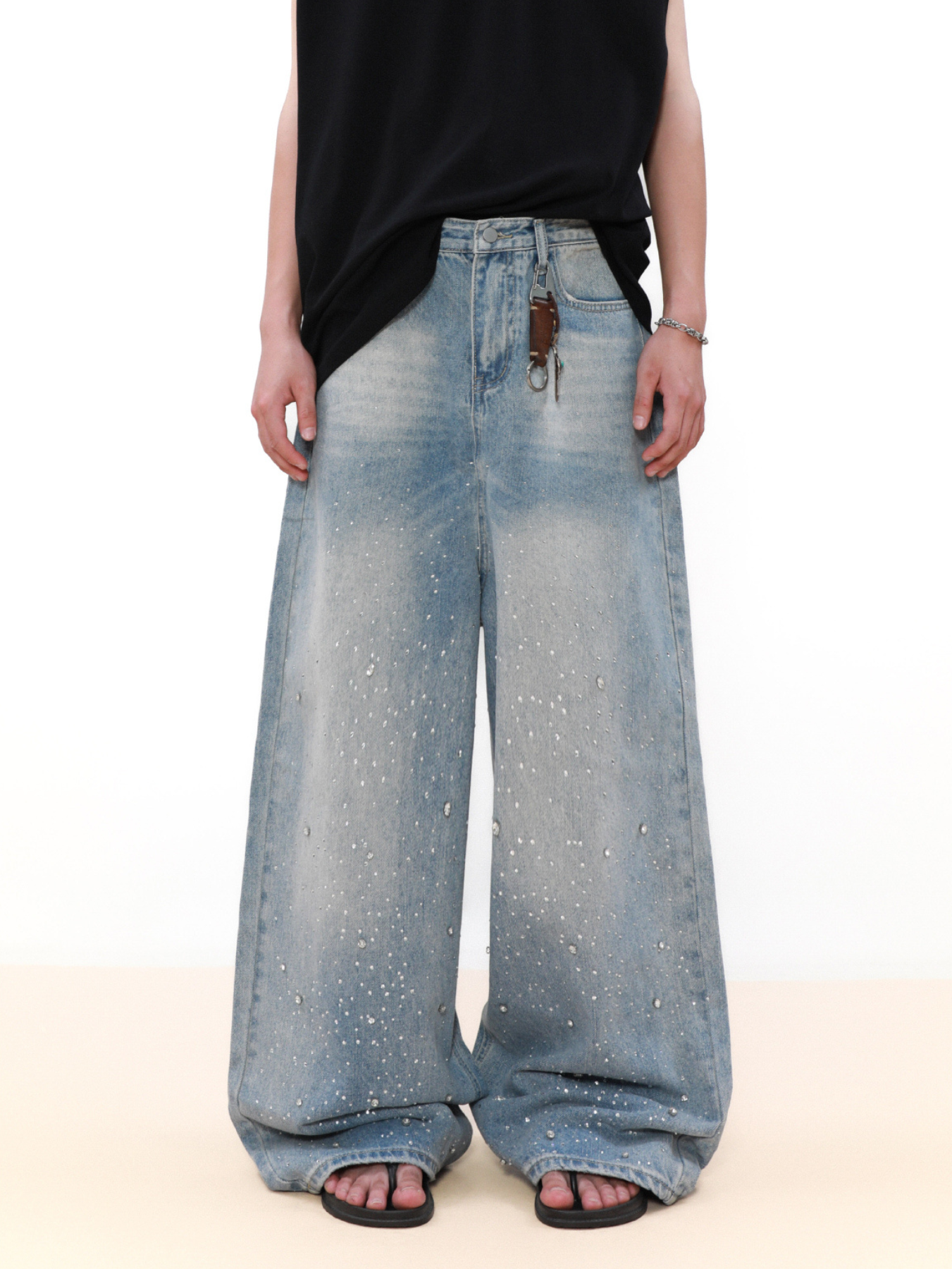 QS783A wide denim
