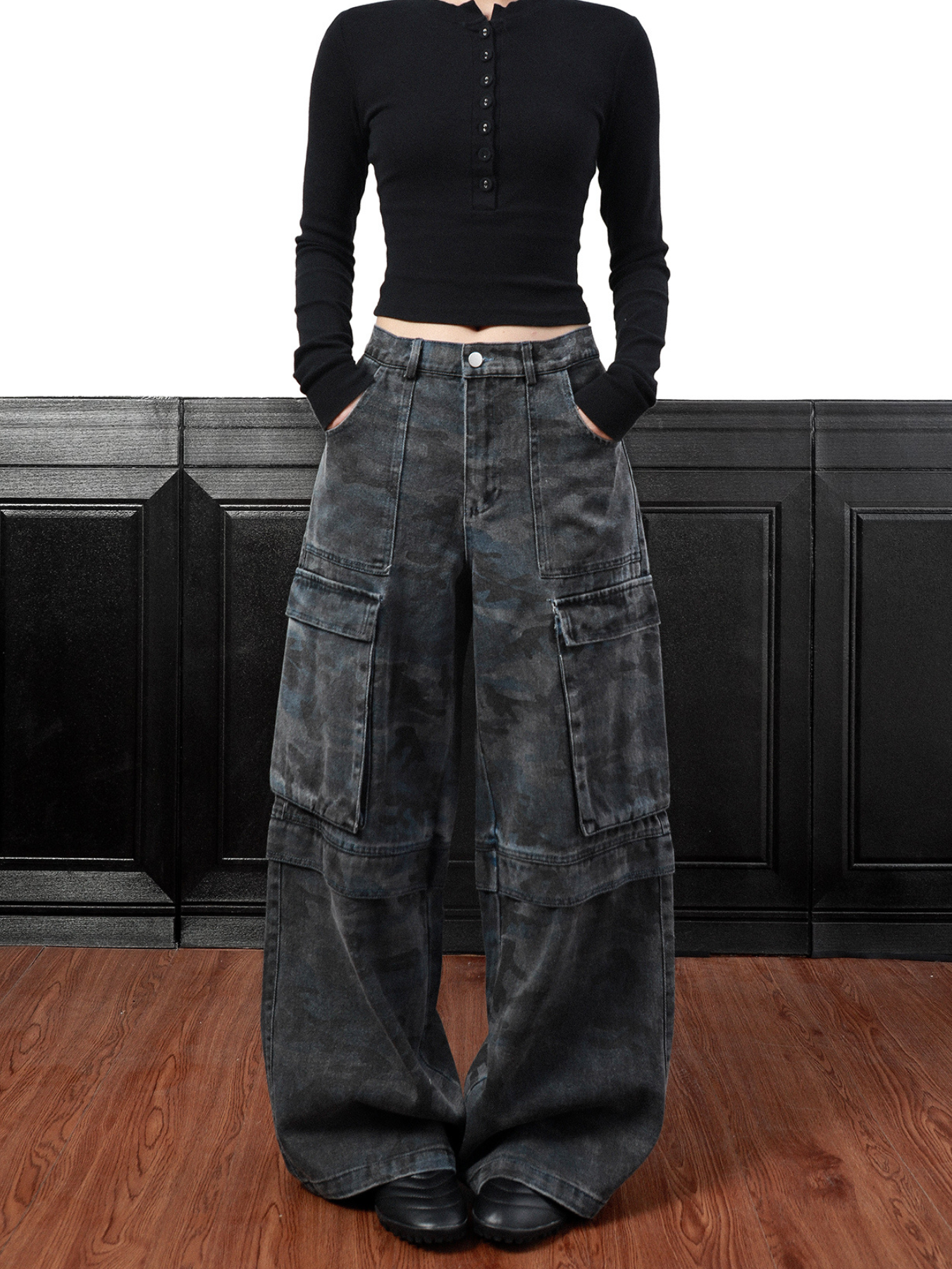 QS290B camouflage pants