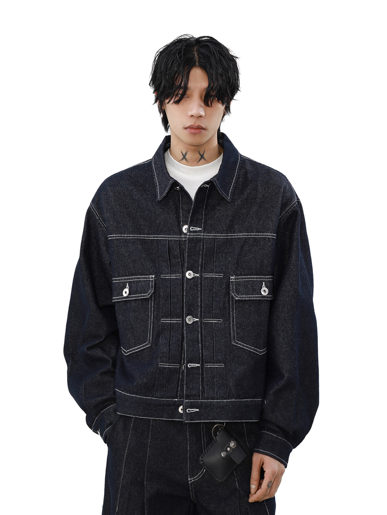 QS328B denim jacket